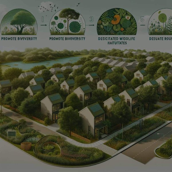 Quelle est la meilleure méthode pour favoriser la biodiversité dans la conception d'un nouveau quartier résidentiel ?