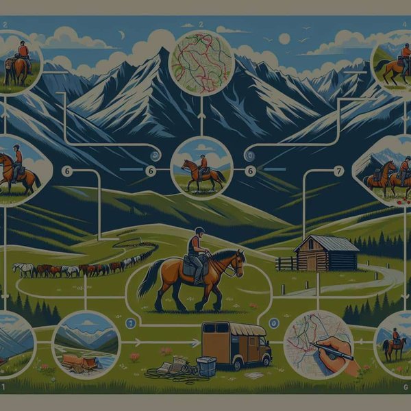 Quelles sont les étapes clés pour organiser une randonnée équestre en montagne?